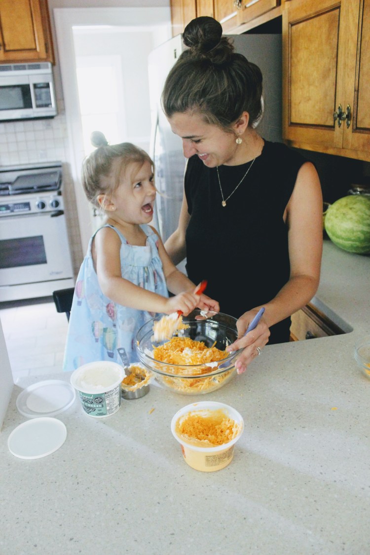Cooking with daughter 2